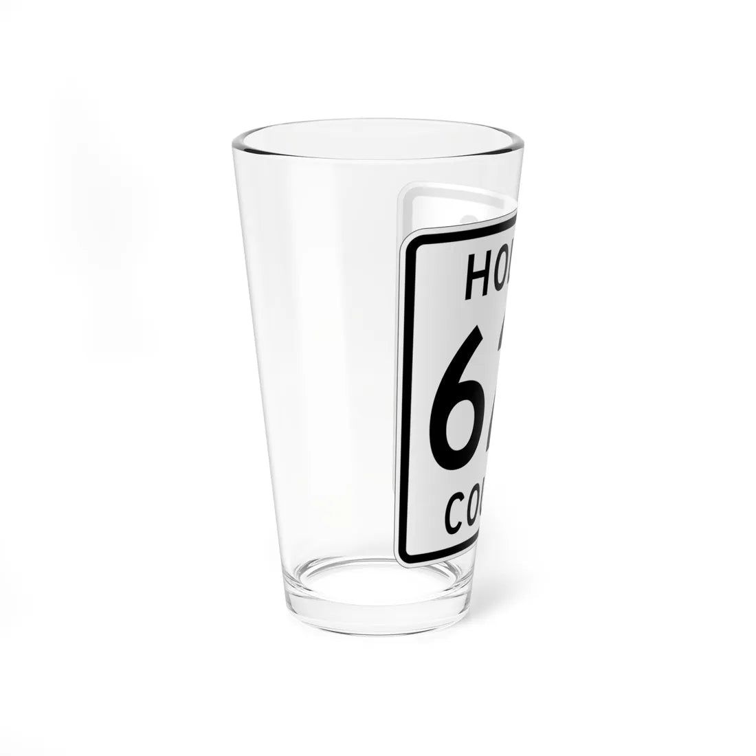 Holmes County Route 625 OH (Ohio) (Road Sign) Pint Glass 16oz - Go Mug Yourself