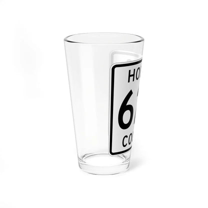 Holmes County Route 625 OH (Ohio) (Road Sign) Pint Glass 16oz - Go Mug Yourself