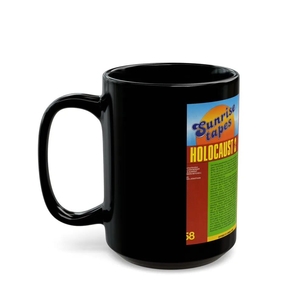 HOLOCAUST 2 (VHS COVER) - Black Coffee Mug-Go Mug Yourself