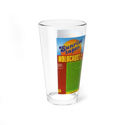 HOLOCAUST 2 (VHS COVER) Pint Glass 16oz - Go Mug Yourself