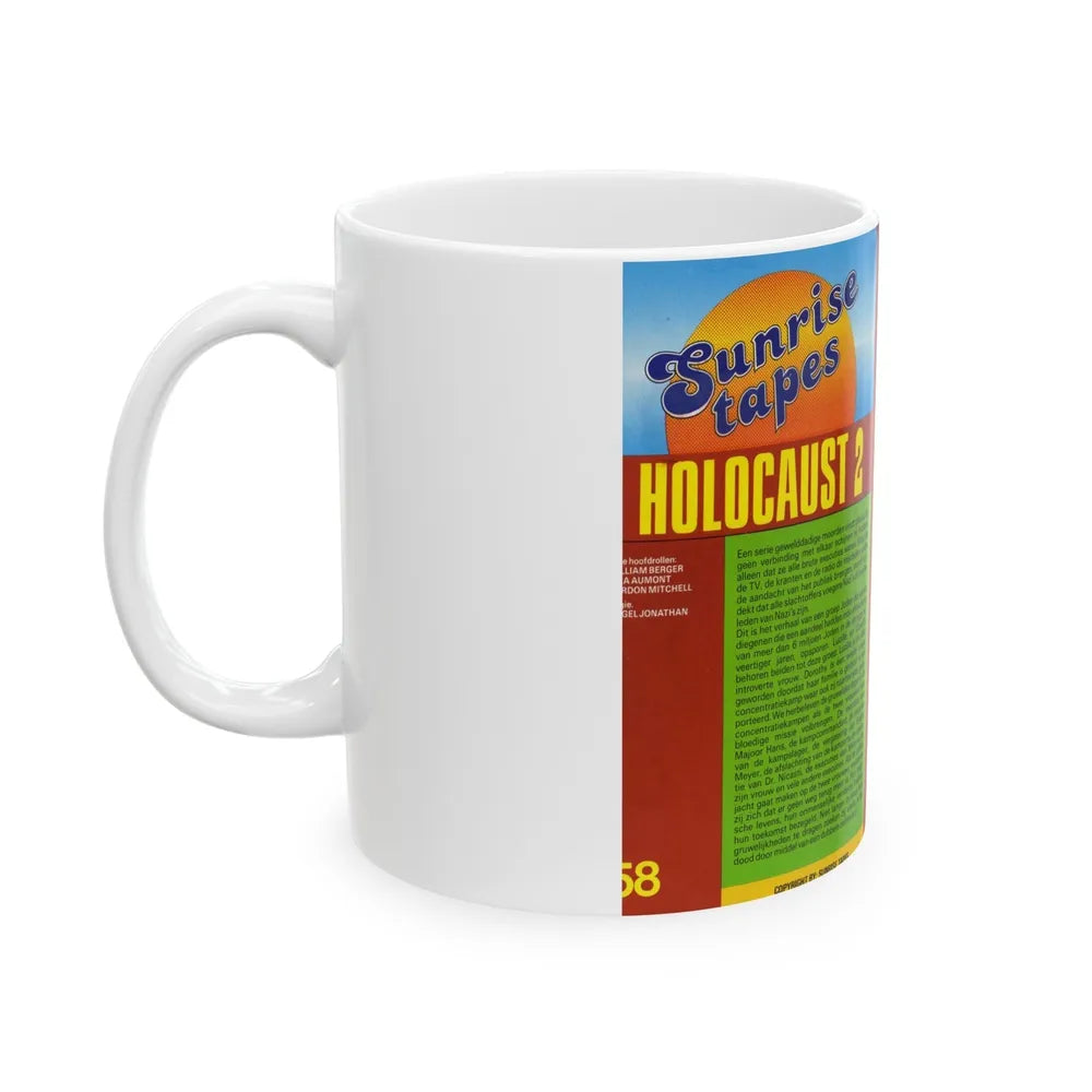 HOLOCAUST 2 (VHS COVER) - White Coffee Mug-Go Mug Yourself