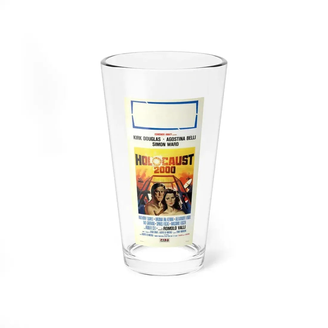 HOLOCAUST 2000 (ITALIAN) 1977 Movie Poster - Pint Glass 16oz 16oz - Go Mug Yourself