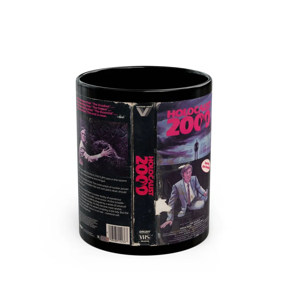 HOLOCAUST 2000 (VHS COVER) - Black Coffee Mug-11oz-Go Mug Yourself