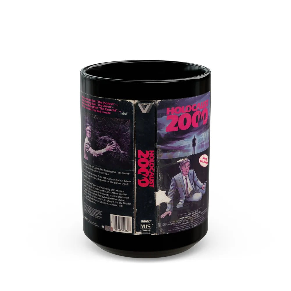 HOLOCAUST 2000 (VHS COVER) - Black Coffee Mug-15oz-Go Mug Yourself