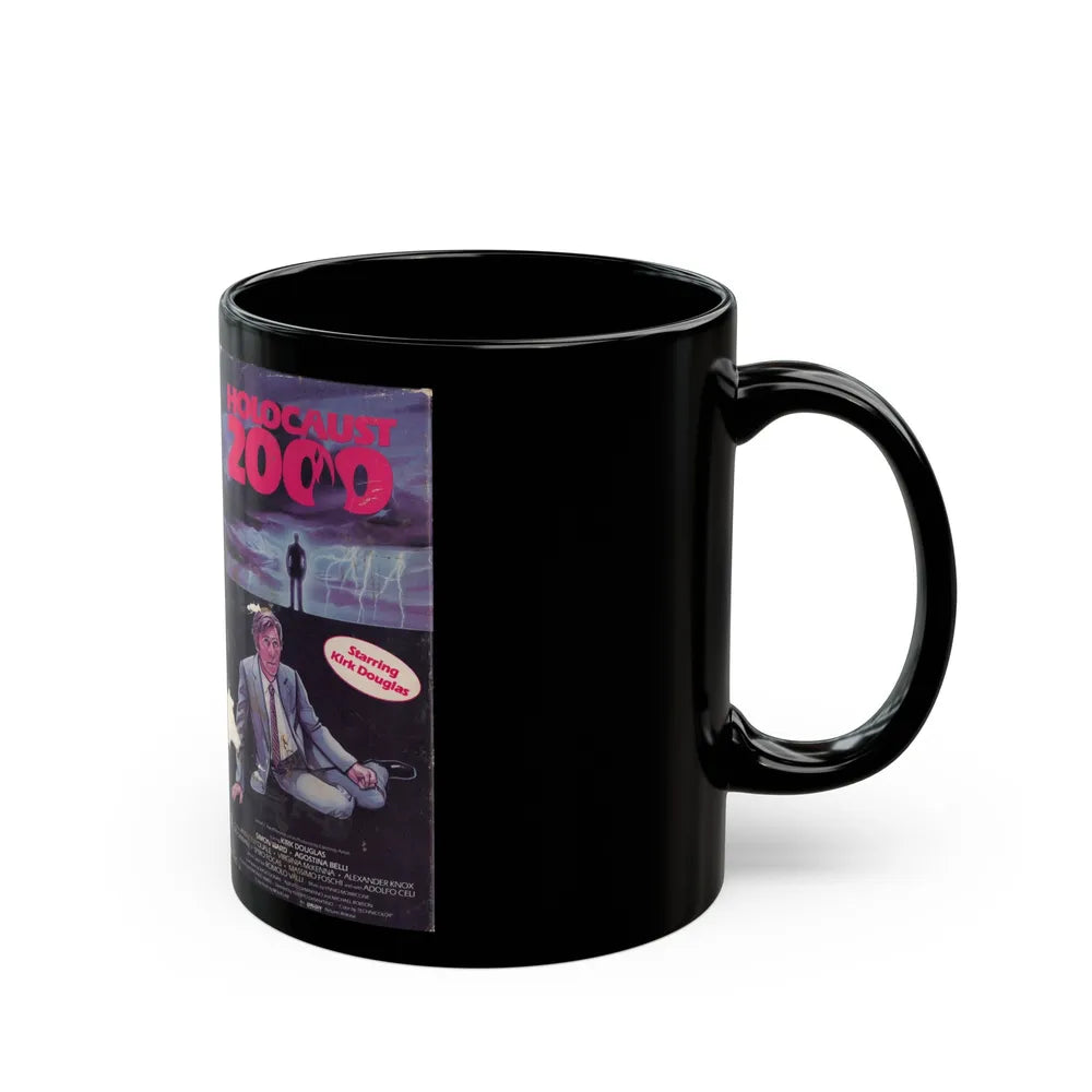 HOLOCAUST 2000 (VHS COVER) - Black Coffee Mug-Go Mug Yourself