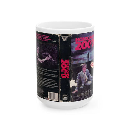 HOLOCAUST 2000 (VHS COVER) - White Coffee Mug-15oz-Go Mug Yourself