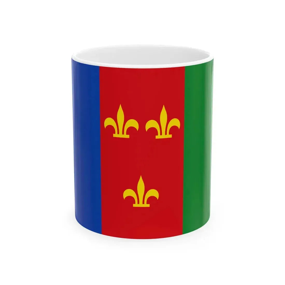 Holsbeek vlag (Belgium) White Coffee Mug 11oz - Go Mug Yourself