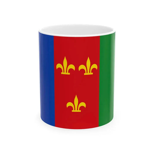 Holsbeek vlag (Belgium) White Coffee Mug 11oz - Go Mug Yourself