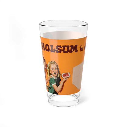 Holsum for Wholesome Children, Holsum Bread advertisement, circa 1946 - Pint Glass 16oz-16oz-Go Mug Yourself