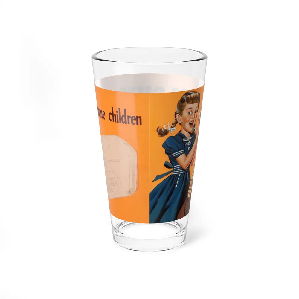 Holsum for Wholesome Children, Holsum Bread advertisement, circa 1946 - Pint Glass 16oz-Go Mug Yourself