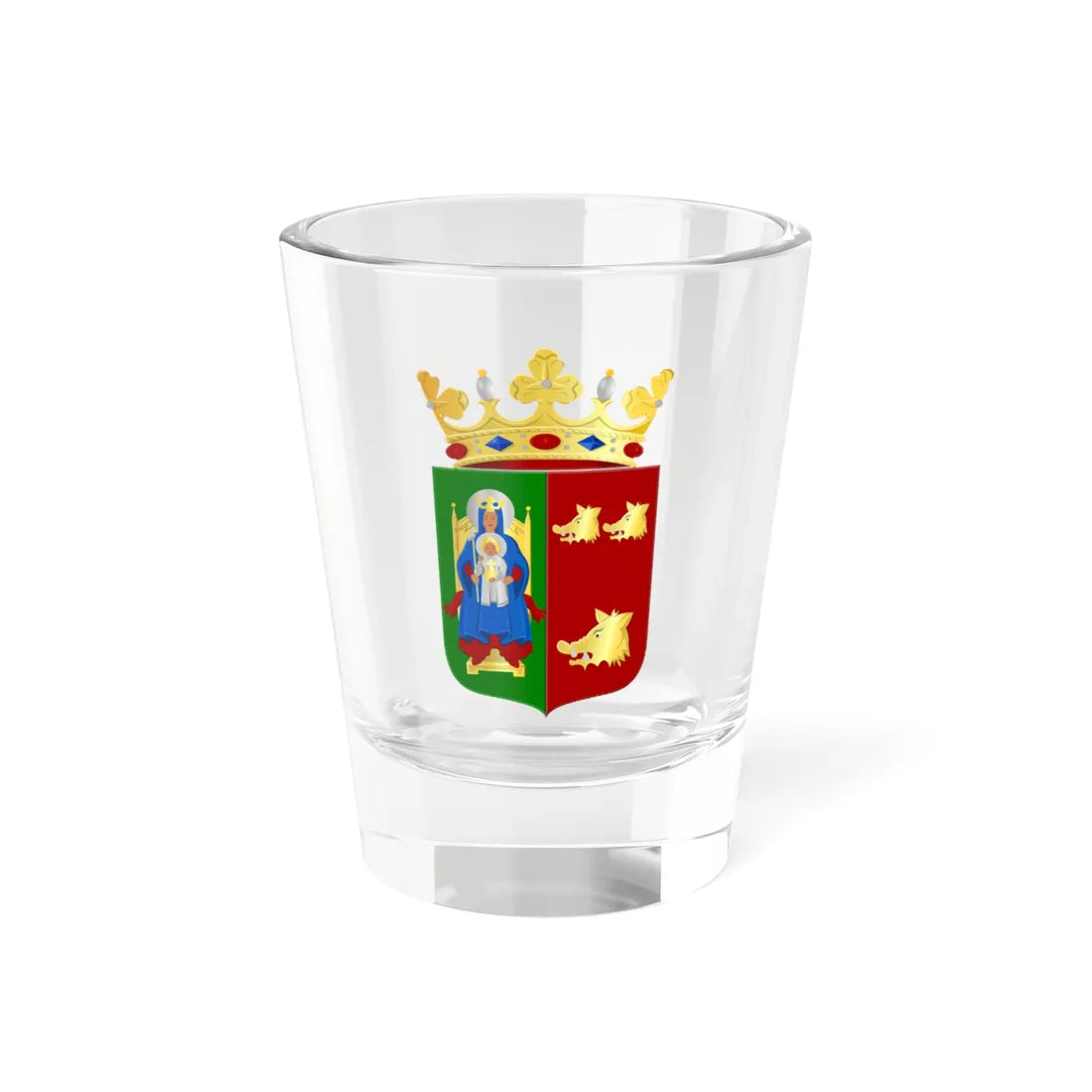 Holten wapen (Netherlands) (Coat of Arms) Shot Glass 1.5oz 1.5oz - Go Mug Yourself