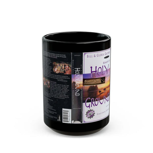 HOLY GROUND (VHS COVER) - Black Coffee Mug-15oz-Go Mug Yourself