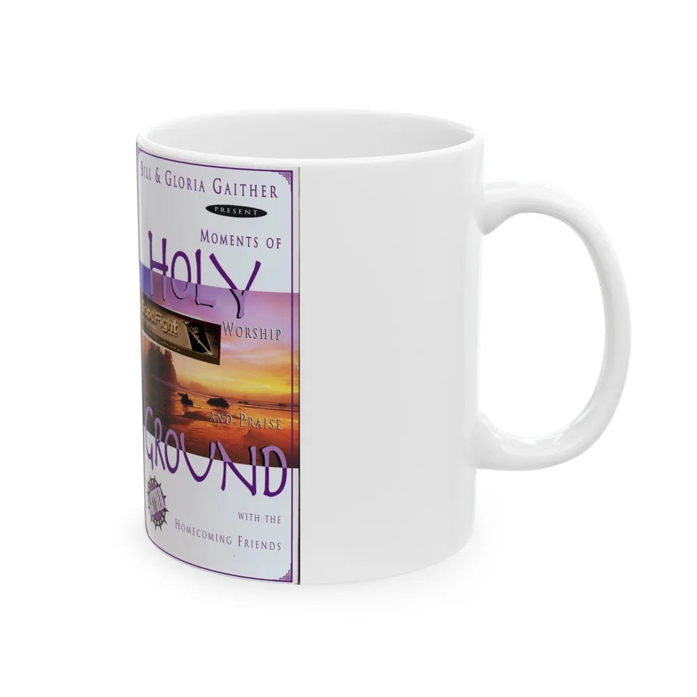 HOLY GROUND (VHS COVER) - White Coffee Mug-Go Mug Yourself