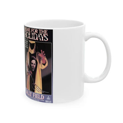 HOME FOR THE HOLIDAYS (VHS COVER) - White Coffee Mug - Go Mug Yourself