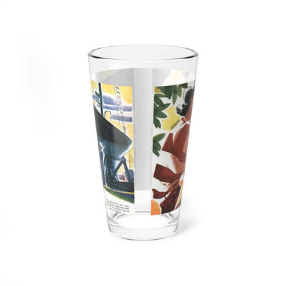 Home is the Sailor (1), The American Magazine, June 1937 - Pint Glass 16oz-Go Mug Yourself