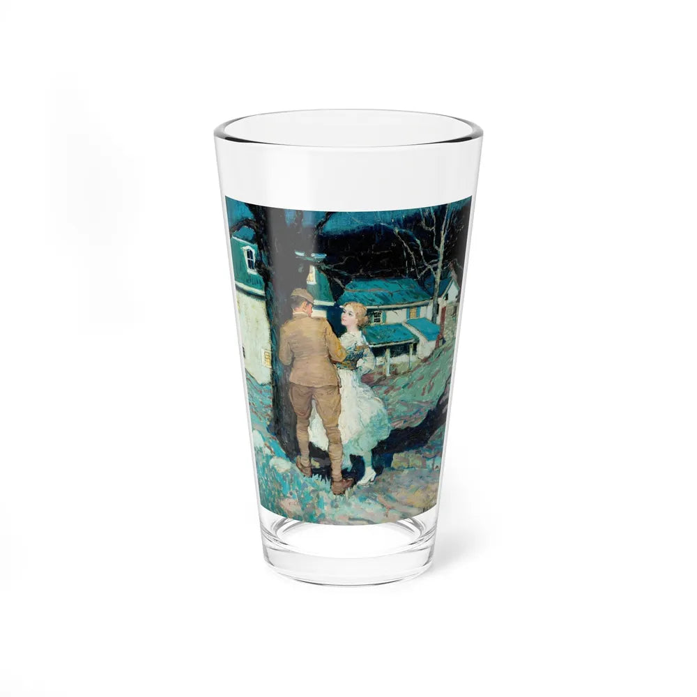 Home on Leave - Pint Glass 16oz-16oz-Go Mug Yourself