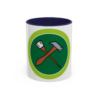 Home Repairs (Boy Scout Merit Badge) Accent Coffee Mug 11oz Navy - Go Mug Yourself