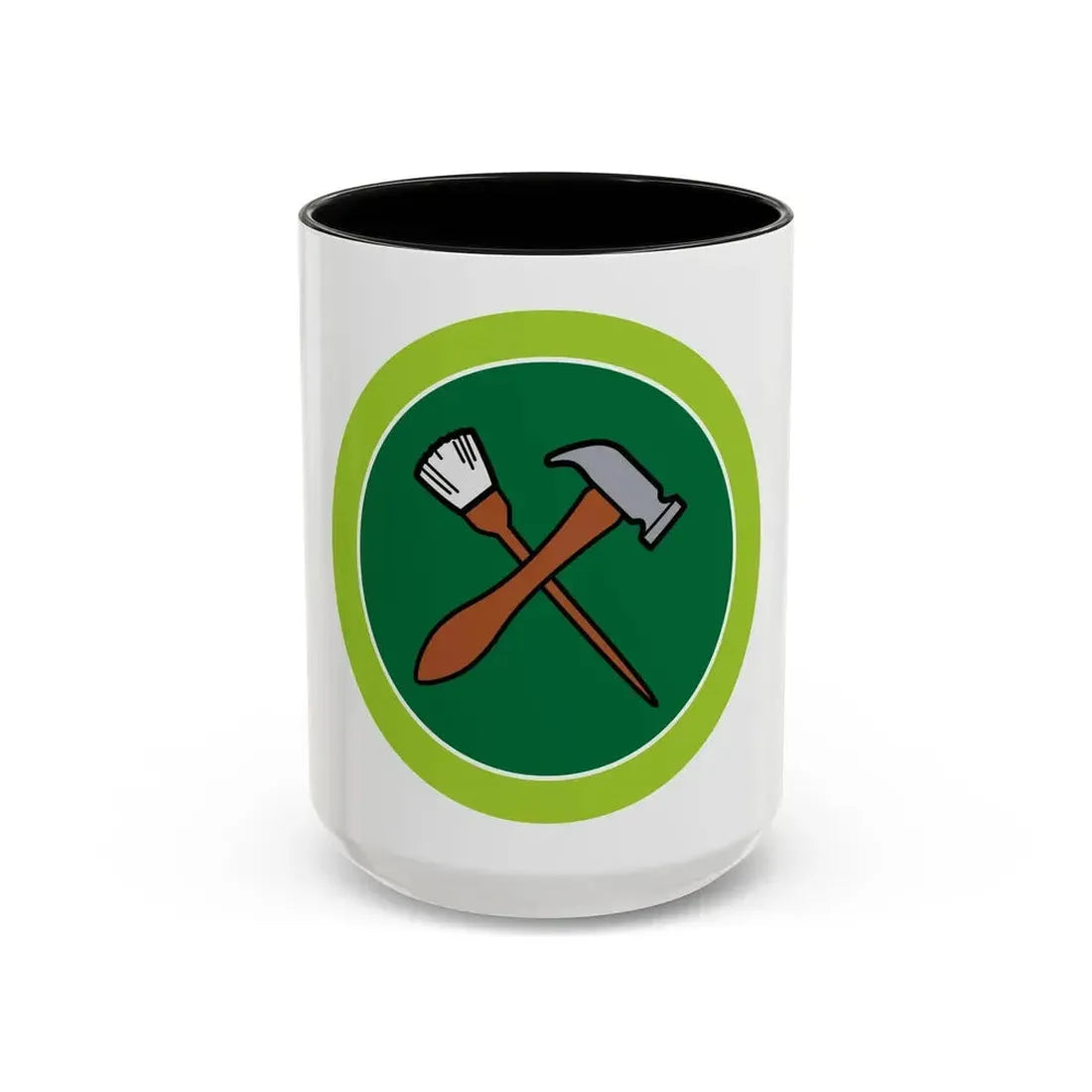 Home Repairs (Boy Scout Merit Badge) Accent Coffee Mug 15oz Black - Go Mug Yourself