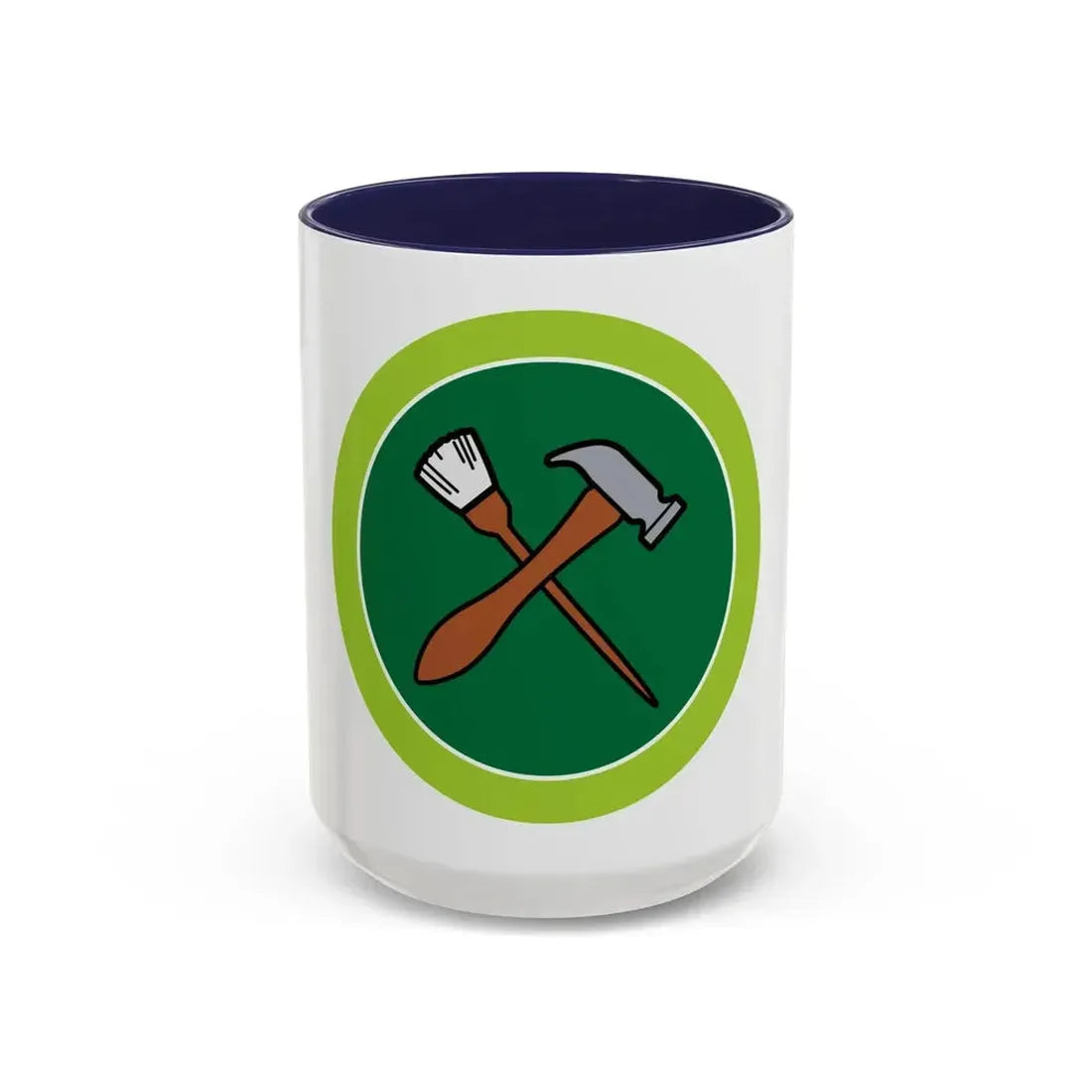 Home Repairs (Boy Scout Merit Badge) Accent Coffee Mug 15oz Navy - Go Mug Yourself