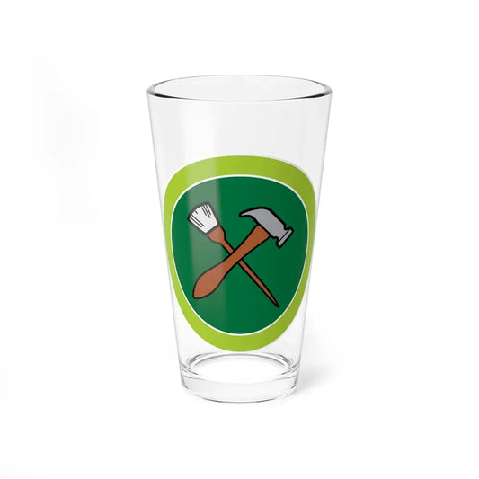 Home Repairs (Boy Scout Merit Badge) Pint Glass 16oz 16oz - Go Mug Yourself