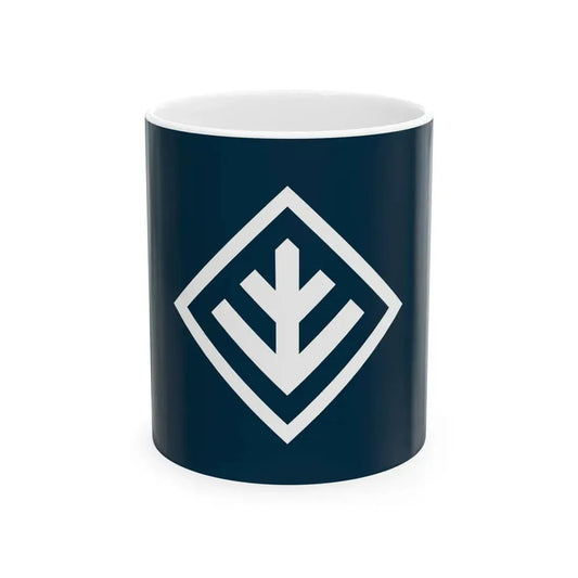 Homeland on North flag (Russia) White Coffee Mug 11oz - Go Mug Yourself
