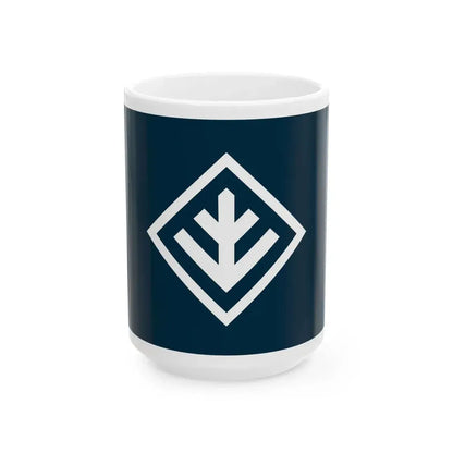 Homeland on North flag (Russia) White Coffee Mug 15oz - Go Mug Yourself