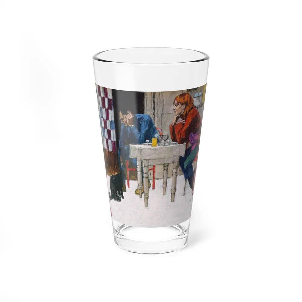 Homes and Gardens illustration, 1965 - Pint Glass 16oz-16oz-Go Mug Yourself