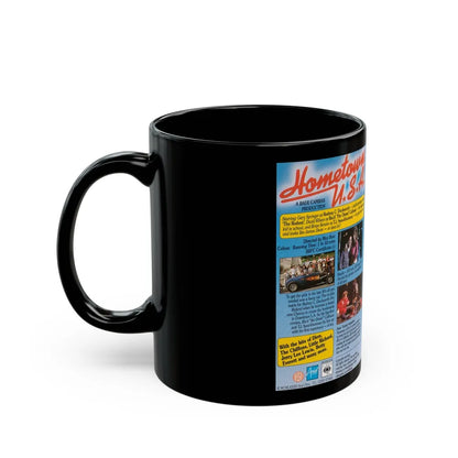 HOMETOWN USA VERSION 2 (VHS COVER) - Black Coffee Mug-Go Mug Yourself