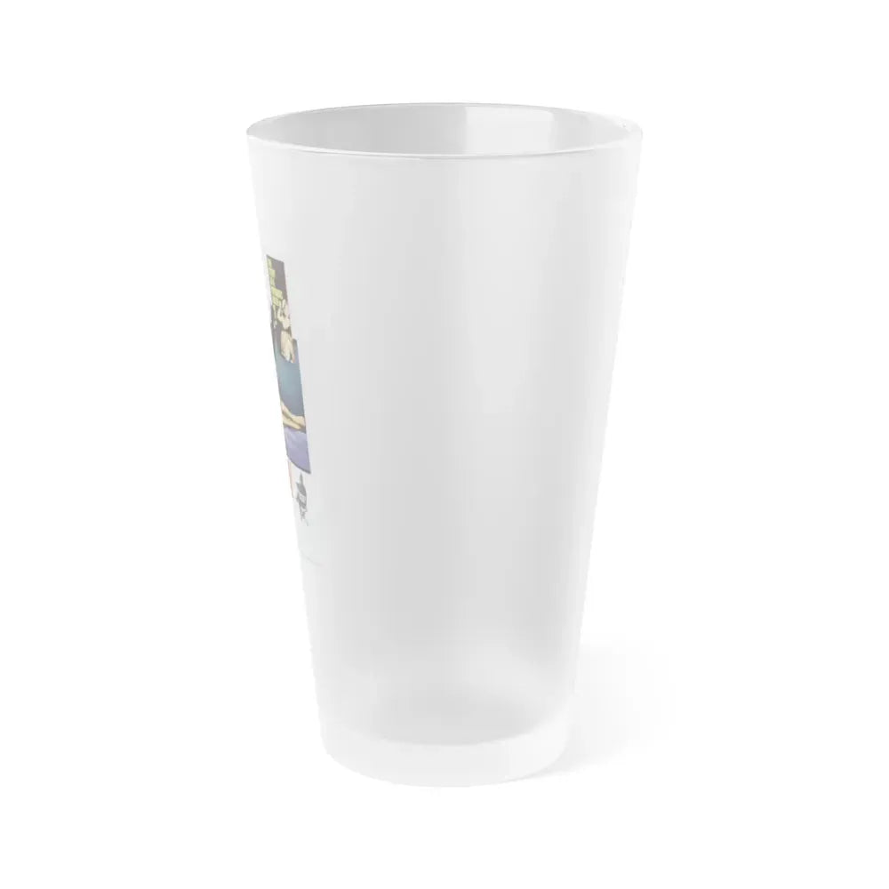 HOMICIDAL! 1961 Movie Poster - Frosted Pint Glass 16oz - Go Mug Yourself