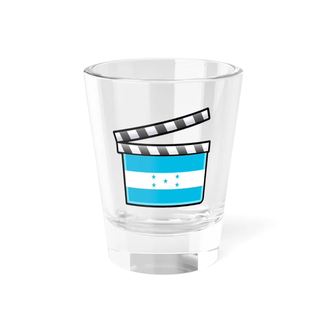 Honduras film clapperboard (Honduras) Shot Glass 1.5oz 1.5oz - Go Mug Yourself