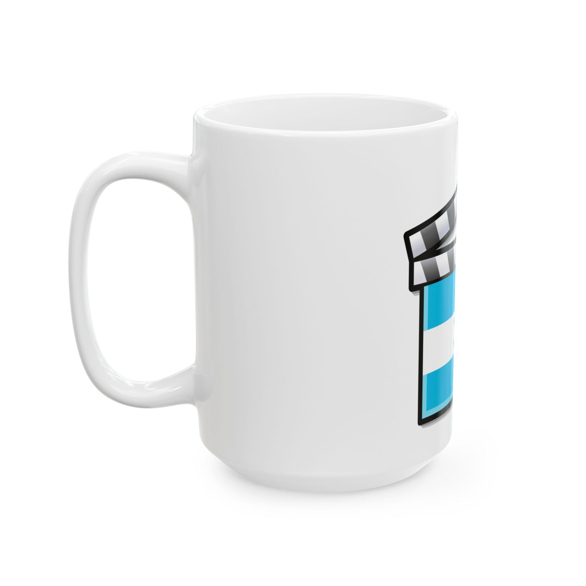 Honduras film clapperboard (Honduras) White Coffee Mug-Go Mug Yourself