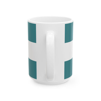 Honduras flag (Honduras) White Coffee Mug-Go Mug Yourself