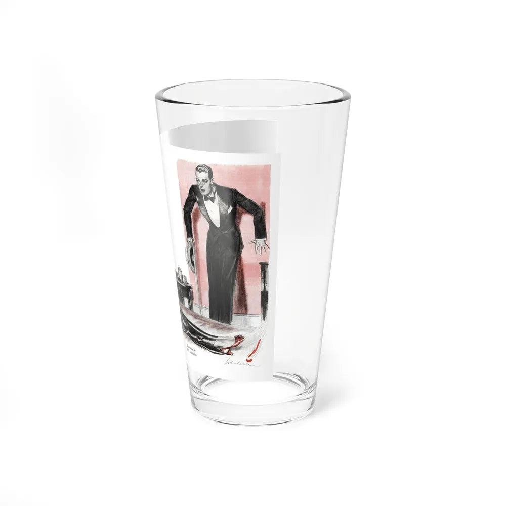 Honesty's Policy (1), Cosmopolitan, November 1932 - Pint Glass 16oz-Go Mug Yourself