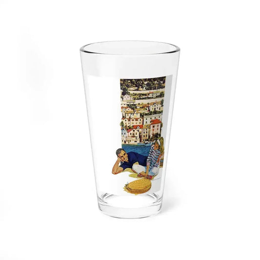 Honey for Tea (Pt. 2), Chatelaine, August 1961 - Pint Glass 16oz 16oz - Go Mug Yourself