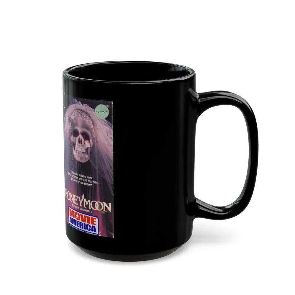 HONEYMOON (VHS COVER) - Black Coffee Mug-Go Mug Yourself