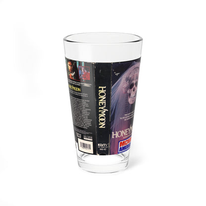 HONEYMOON (VHS COVER) Pint Glass 16oz-16oz-Go Mug Yourself