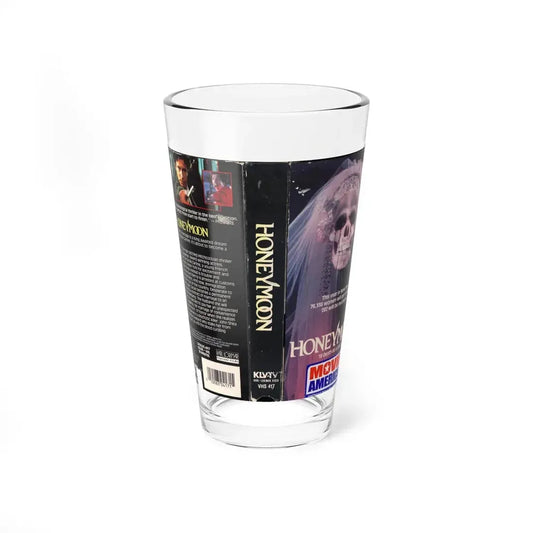 HONEYMOON (VHS COVER) Pint Glass 16oz 16oz - Go Mug Yourself