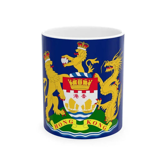Hong Kong Autonomy Movement Flag (China) White Coffee Mug 11oz - Go Mug Yourself