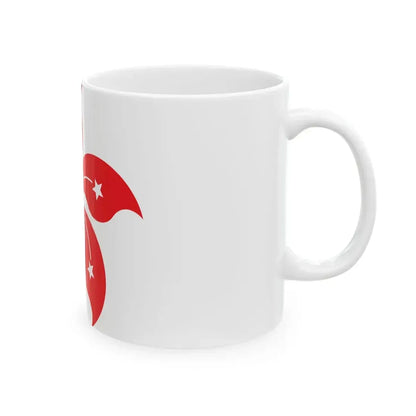 Hong Kong bauhinia (China) White Coffee Mug - Go Mug Yourself