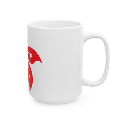 Hong Kong bauhinia (China) White Coffee Mug-Go Mug Yourself