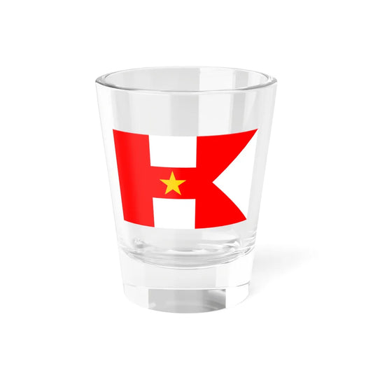 Hong-kong-flag-proposal-1987 (China) Shot Glass 1.5oz 1.5oz - Go Mug Yourself