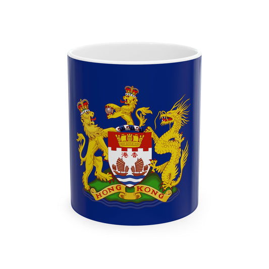 Hong Kong Independence Movement Flag (China) White Coffee Mug-11oz-Go Mug Yourself