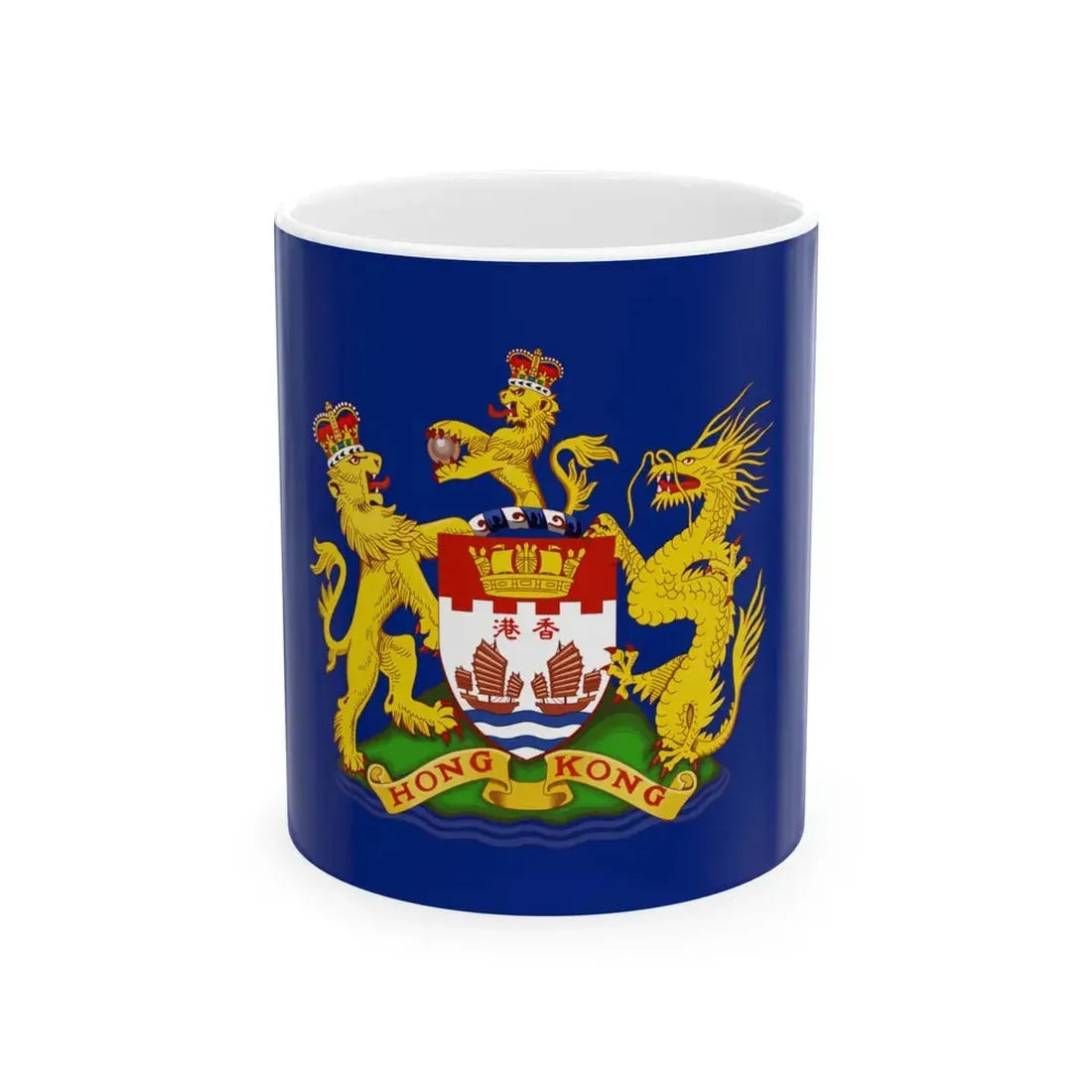 Hong Kong Independence Movement Flag (China) White Coffee Mug 11oz - Go Mug Yourself
