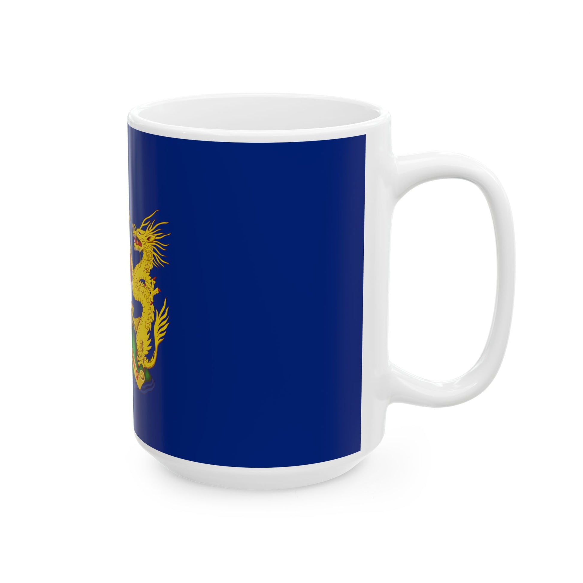 Hong Kong Independence Movement Flag (China) White Coffee Mug-Go Mug Yourself