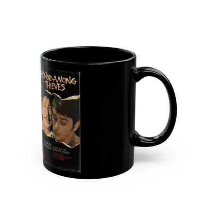 HONOR AMONG THIEVES (VHS COVER) - Black Coffee Mug-Go Mug Yourself