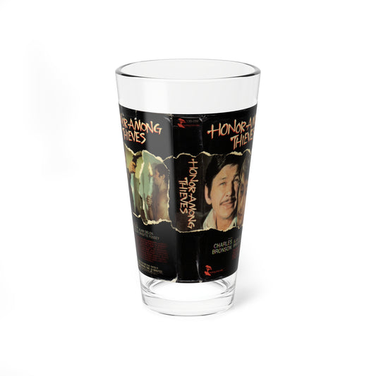 HONOR AMONG THIEVES (VHS COVER) Pint Glass 16oz-16oz-Go Mug Yourself