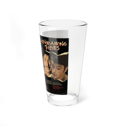 HONOR AMONG THIEVES (VHS COVER) Pint Glass 16oz-Go Mug Yourself