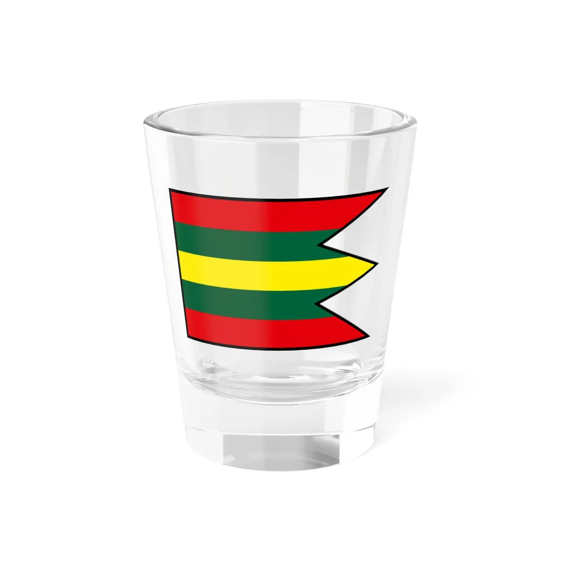 Hontianske Moravce Krupina Flag (Slovakia) Shot Glass 1.5oz 1.5oz - Go Mug Yourself
