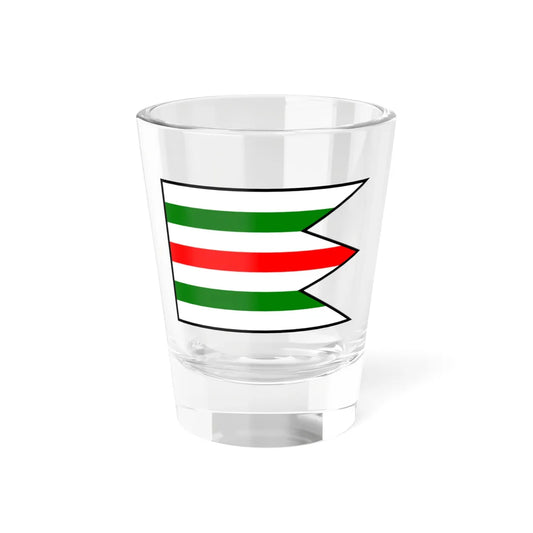 Hontianske Trstany Levice Flag (Slovakia) Shot Glass 1.5oz 1.5oz - Go Mug Yourself