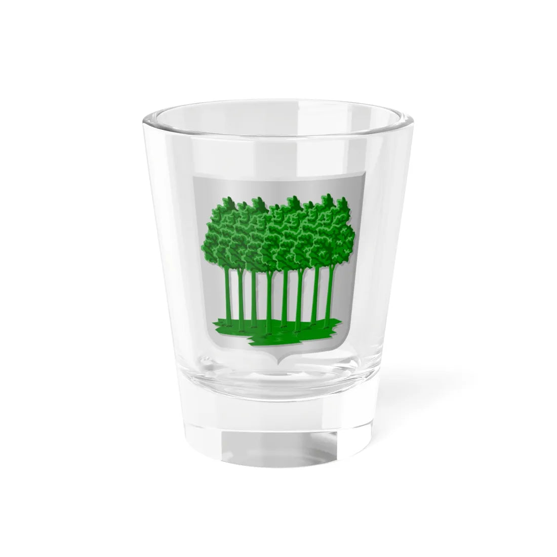 Hoog en Woutharnas wapen (Netherlands) (Coat of Arms) Shot Glass 1.5oz 1.5oz - Go Mug Yourself